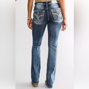 Miss Me Mid-Rise Tailored Boot Jean